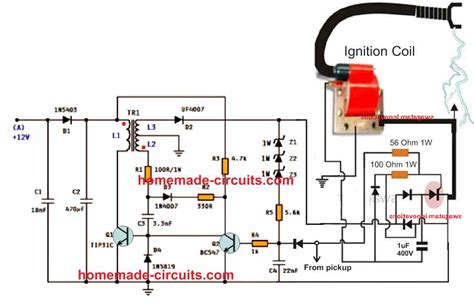 Step 1 - Selecting the 12 volt parts. . Motorcycle cdi unit circuit diagram